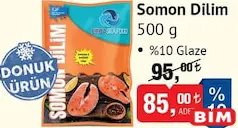 SOMON DİLİM 500 G %10 GLAZE SOMON DİLİM 500 G %10 GLAZE